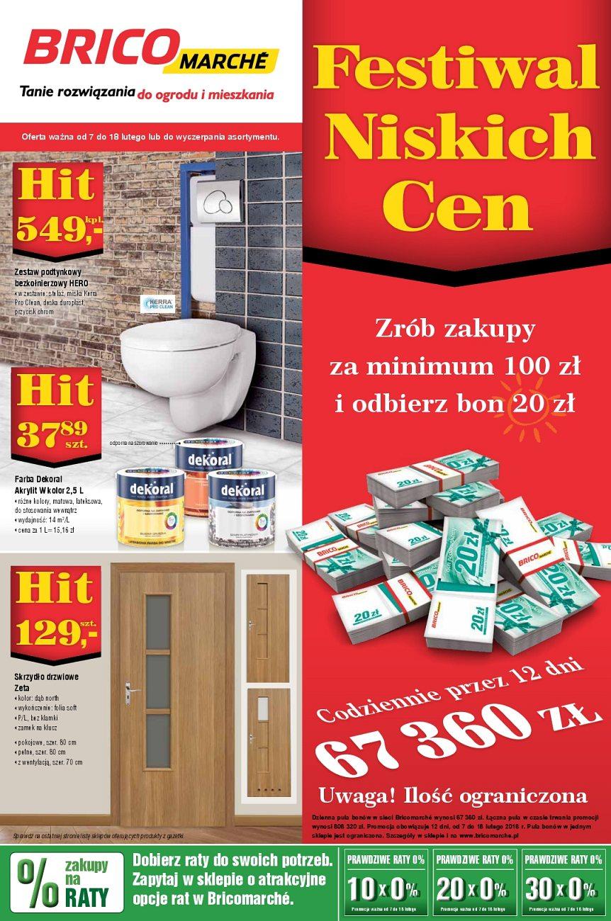 Gazetka promocyjna Bricomarche str. 1