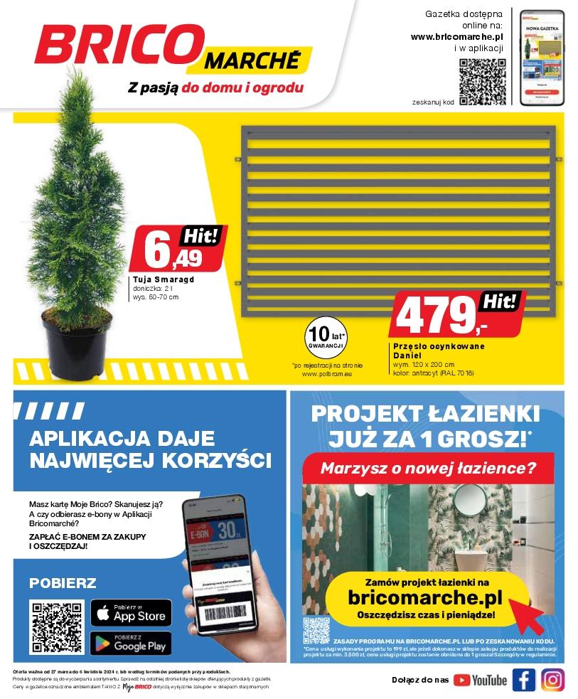 Gazetka promocyjna Bricomarche str. 1