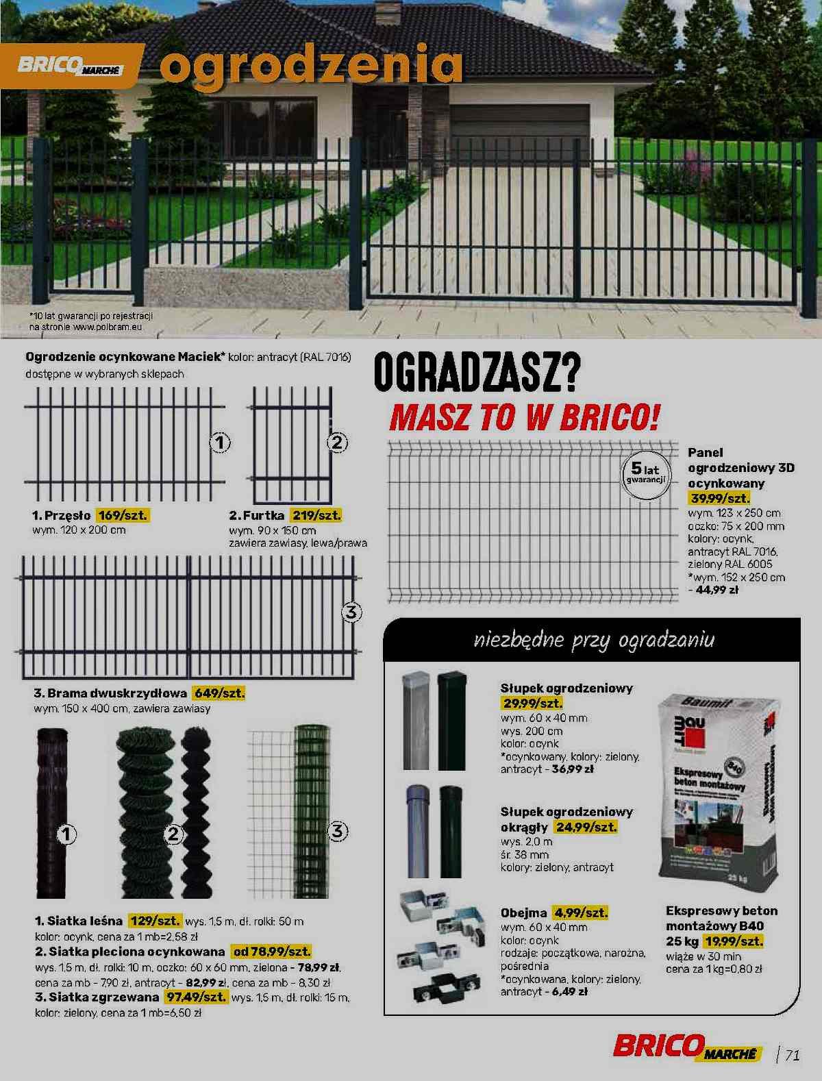 Gazetka promocyjna Bricomarche str. 71