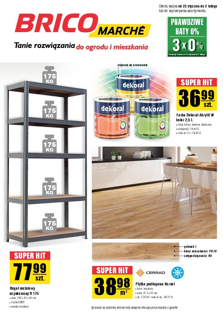 Gazetka promocyjna Bricomarche str. 1