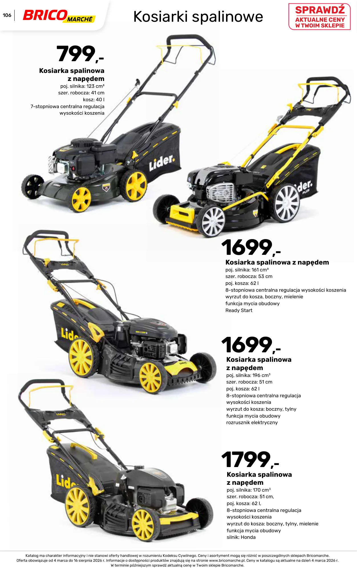 Gazetka promocyjna Bricomarche str. 106
