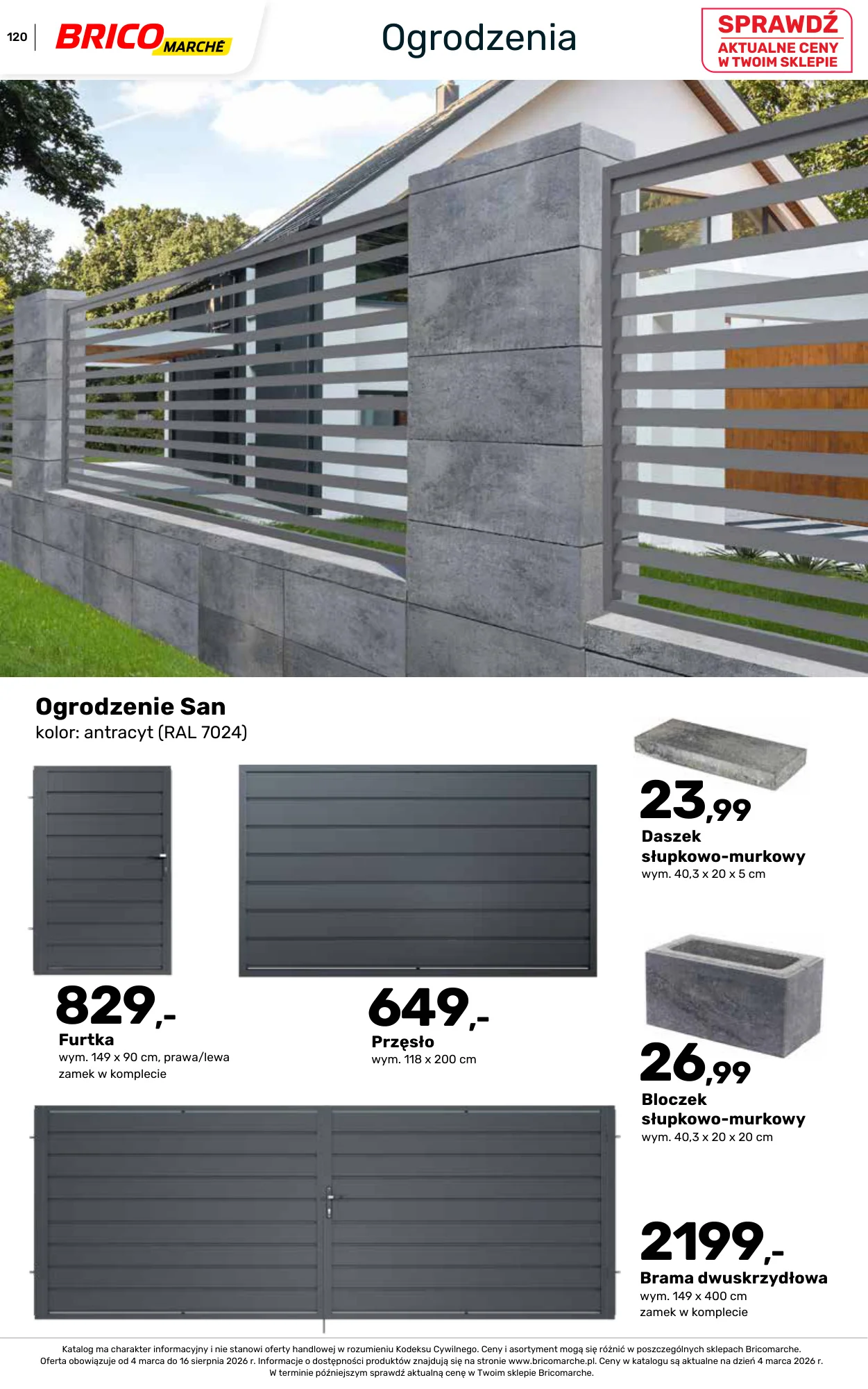 Gazetka promocyjna Bricomarche str. 120