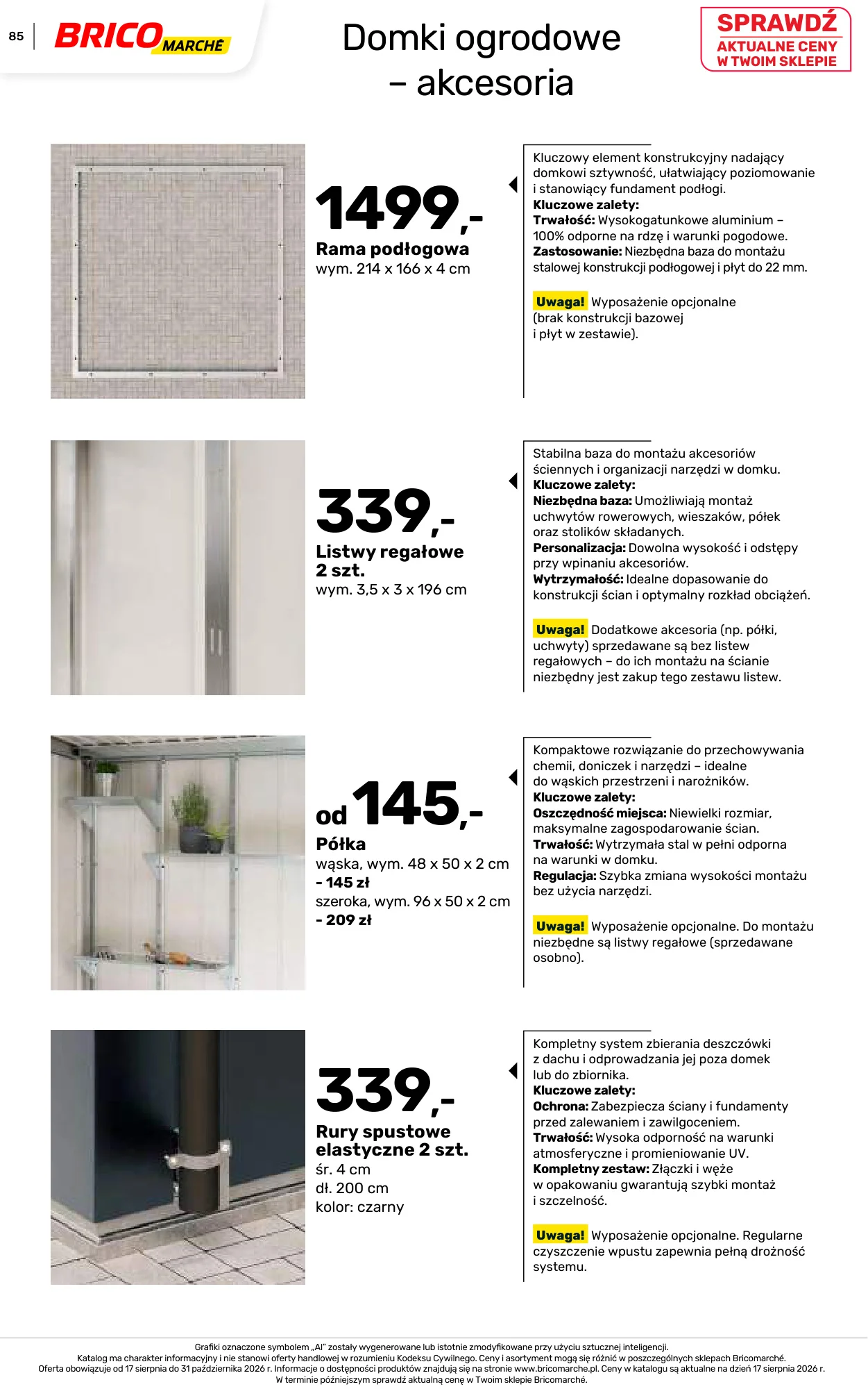 Gazetka promocyjna Bricomarche str. 85