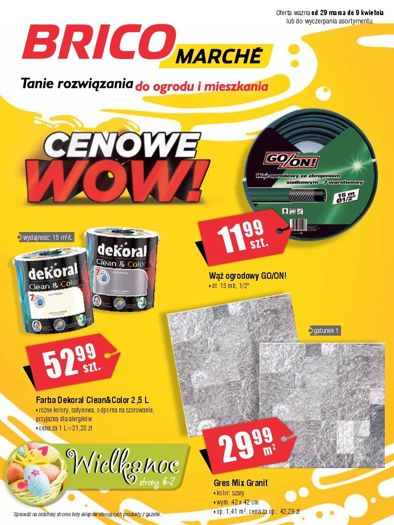 Gazetka promocyjna Bricomarche str. 1