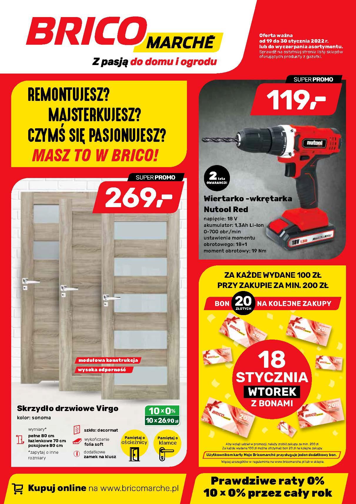 Gazetka promocyjna Bricomarche str. 1